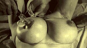 Vintage British shadows hide interracial pregnant hairy threesome swinging sixties style