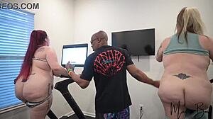 Wow, fat latina monster bbc 3some workout!