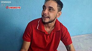 brazilian macho crossdresser bares monster cock secret