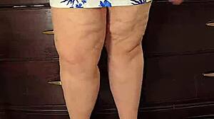 jamdown26 ssbbw shows off her thick curvy fat body so beautifully