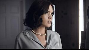 Curious housewife joins husband for taboo threesome pounding with blonde nanny