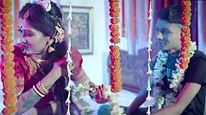 young indian couple fucks missionary doggystyle with dirty hindi dirty talk creampie and squirting orgasms