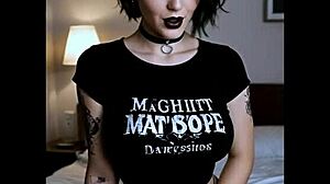 Goth Pawg Slammed Hard In Hotel!