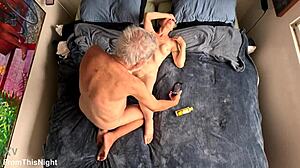 Oiled fingers plunge deep into slick eager pussy ready for pounding