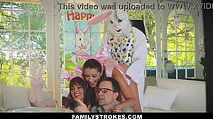 innocent big tit redhead teen bunny tempts taboo stepuncle hardcore fuck