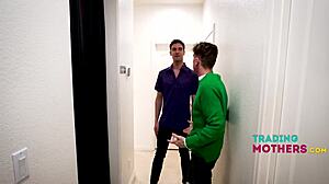 Dominant MILFs crush patriarchy training submissive step sons relentlessly