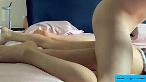 neighbor sneaks creampie into latina student next door