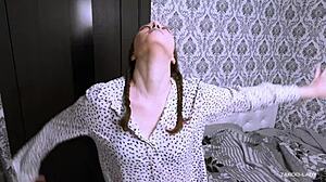 hey virgin teen, rub that tight pussy till you squirt in van