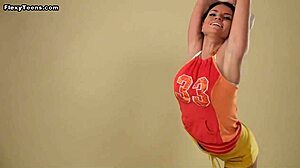 whoa... big saggy tits on polina barna this skinny hungarian gymnast teen maxed me out
