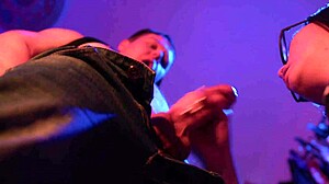 perverted boy pisses on slut's tits then ass to mouth fucks her rough!