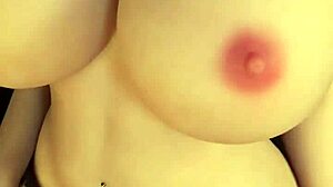 Big boob sex doll begs for deep realistic pounding