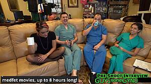 ever wonder what happens in canada's yearly checkup with daddy fingering in latex gloves?