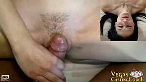 Small tit big ass Lucky Anne pounded hardcore pussy fucked bent over doggystyle deepthroat cumshot!