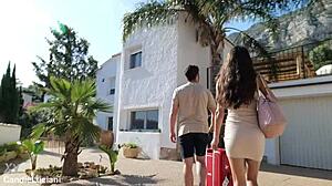 Candie and alex fuck around alicante world trip!