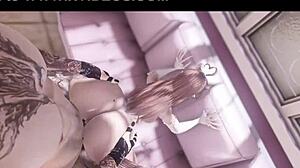 her endless teasing led to bent over doggystyle pounding