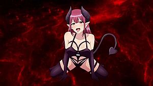 Hentai succubus tempts bodybuilder into hands free orgasm challenge episode two