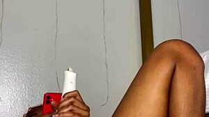 edging my big wet pussy lips slow and teasing right in front of best friend