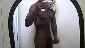 hey check this lingerie flash with my big black cock moaning loud for you