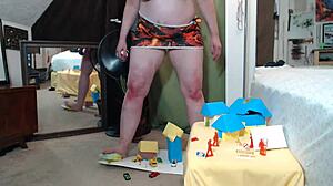 Giantess Dawnskye1962's Huge Ass Crushes Entire Town!