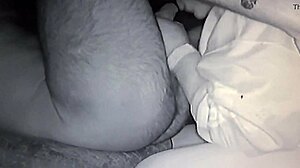 Jess Buzzes Hubby's Ass with Vibe While Sucking His Cock Deep