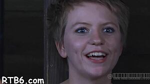 Ready to whip this ravishing angel bound and brutal?