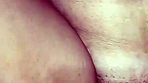 amateurs pound my tight latina vagina with condom... it grips so hard it sticks!