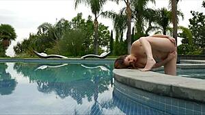 Jenna J Ross squeezes nipples cumming on fingers