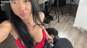 hey check out femdom queen celina's podcast on her 24-7 slave life