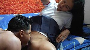 Student Craves Stepbrother's Brutal Pounding Part 1