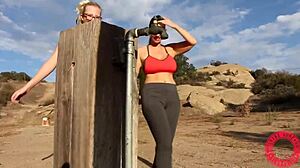 Samantha Rone Licks Mature Milf Pussy Lips Wet