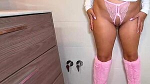 roommate tricks me into juicy latina pussy ride and cumshot