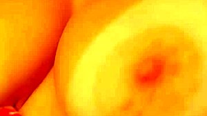 hot brunette flashes extreme titsfuck cameltoe buttplug anal tease homemade