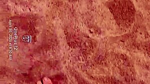 BARE FEET Rubbing Sand for Sensory Barefoot Fetish Thrill