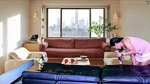 hey cleaning lady, wanna see my monster cock before i rip your clothes off and fuck that big ass? 🍑🍆💦