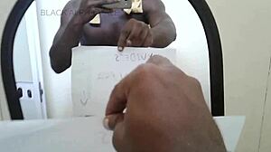 hey check this lingerie flash with my big black cock moaning loud for you