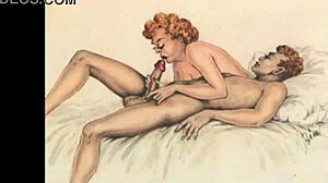 vintage erotic drawings from antique era