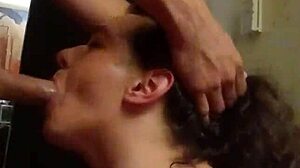 i choke on hubby's huge cock while he films my sloppy deepthroat gags