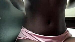 first sexy striptease dancing with clothes ripped and undressing