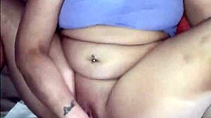 oh damn this cheating wife grinds that bbc all over her wet german rican pussy!