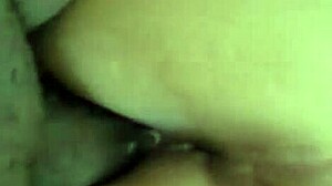 Thick fat ass girl bounces hard on black cock