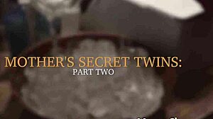 Dyke milf straps on to fuck her stepdaughter's tight pussy