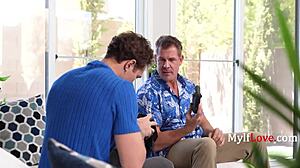 step dad drifts lost in metaverse while horny stepmom and stepson dive deep into taboo family verse fucking