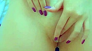 desi college girl rubs pussy to orgasm close-up creampie big cock