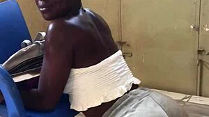 fat girl sweats through crazy intense workout losing pounds one rep at a time