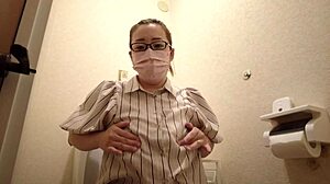 Married Bride Masturbates Tits in Toilet Full Movie