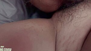 imagine this big-titted indonesian wife cheating with her neighbor's cock in her hairy pussy while hubby rests nearby