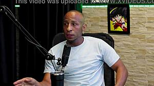 do your job right, she warned about pills before this black gangbang on sheer red...