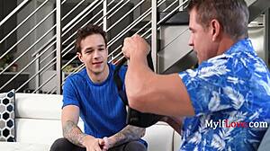 step dad drifts lost in metaverse while horny stepmom and stepson dive deep into taboo family verse fucking