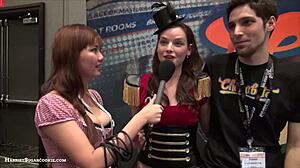 fionnaandjimmy's big titted asian teen cam show at expo