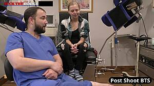 Ava Siren deepthroats boss cock at work